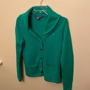 Ralph Lauren Bundle! Women’s Sweater and T-shirt! 2 items! Size M Green